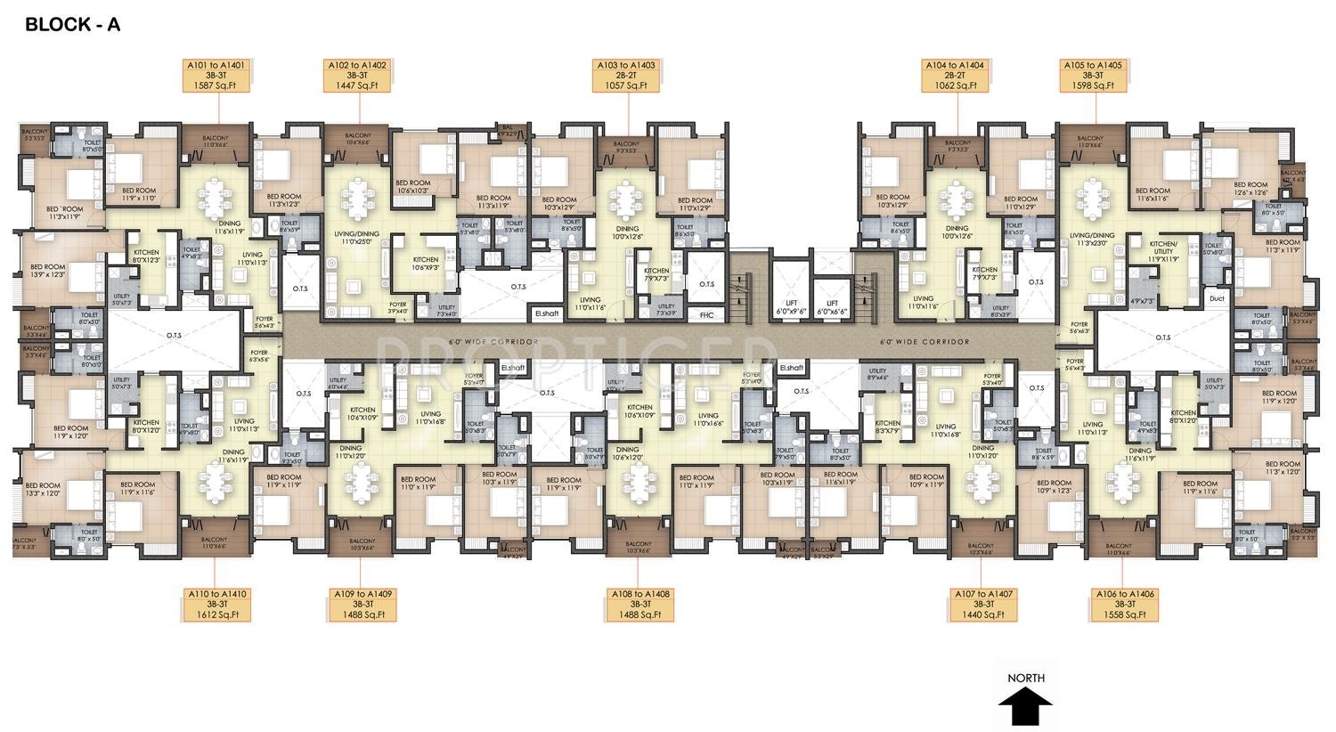  hazel Images for Cluster Plan of Pragnya Hazel