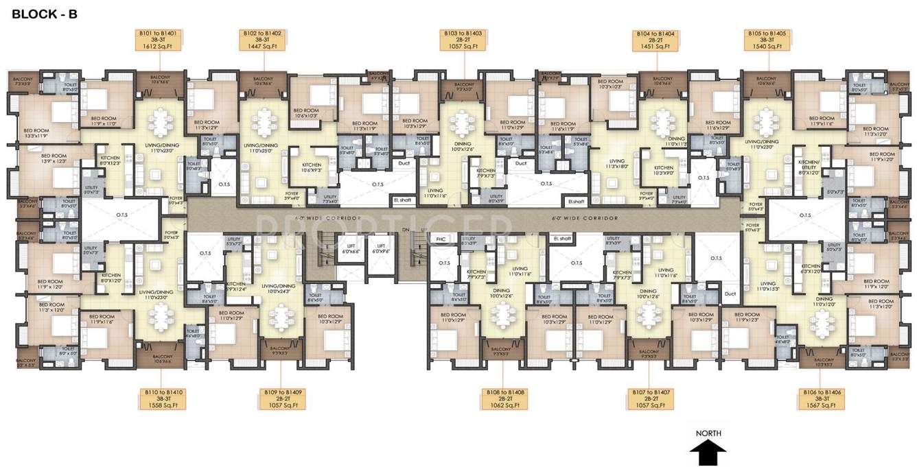  hazel Images for Cluster Plan of Pragnya Hazel