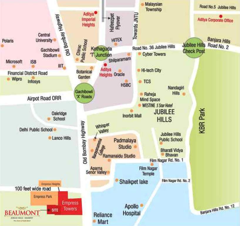 Images for Location Plan of Aditya Beaumont