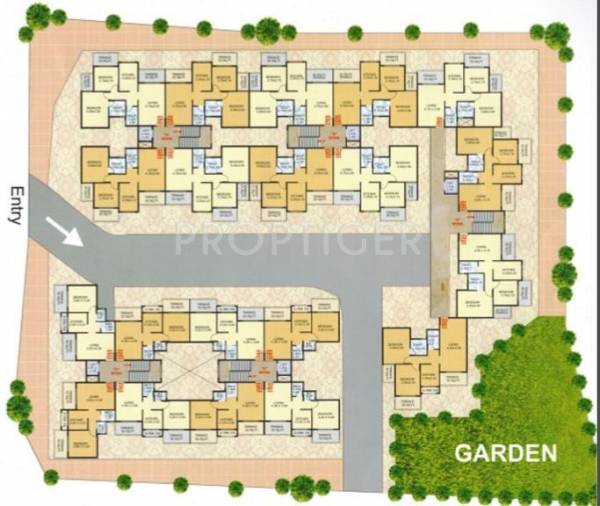 Images for Cluster Plan of Ganga Associates Regency