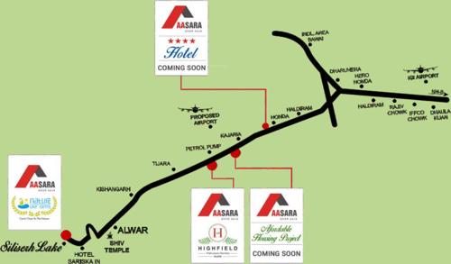 Images for Location Plan of Aasara Nature Lake Farms