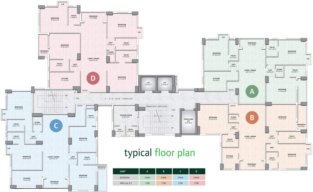Images for Cluster Plan of Kaypee Oriental Palms