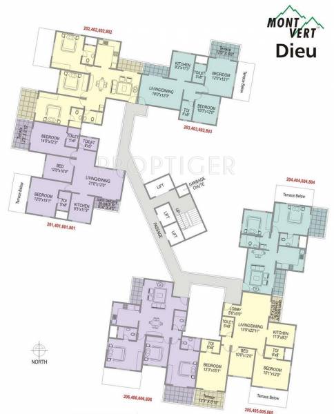 Images for Cluster Plan of Mont Vert Homes Dieu
