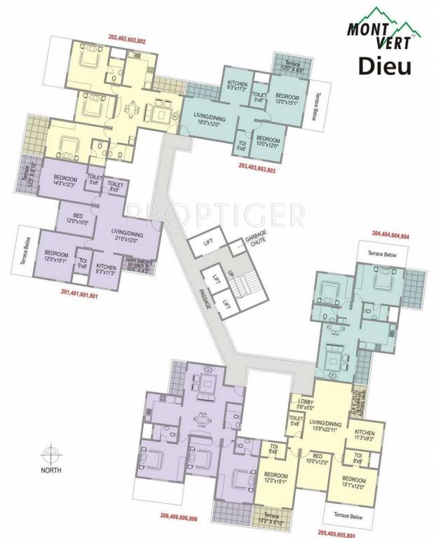 Images for Cluster Plan of Mont Vert Homes Dieu