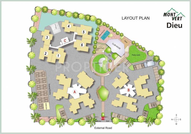 Images for Layout Plan of Mont Vert Homes Dieu