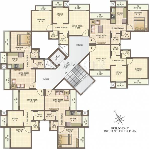 Images for Cluster Plan of Squarefeet Imperial Square