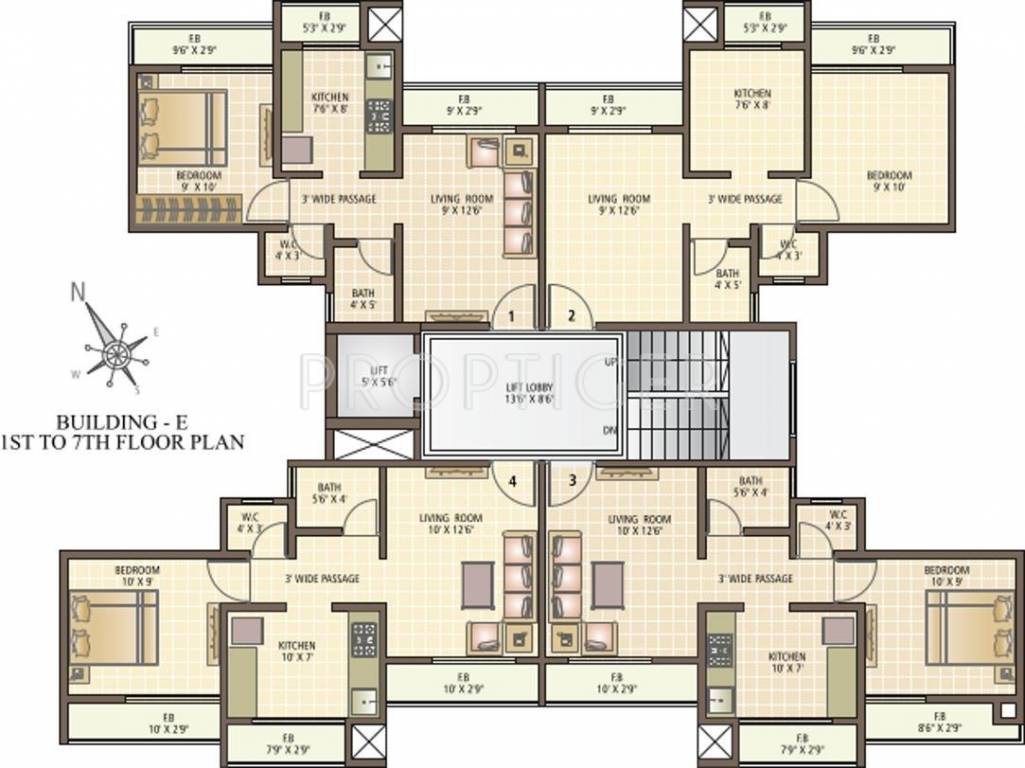 Images for Cluster Plan of Squarefeet Imperial Square