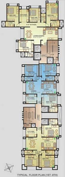 Images for Cluster Plan of Sabari Group Aashiana