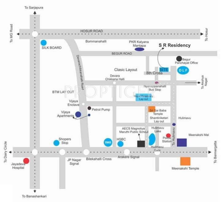 Images for Location Plan of Amit SR Residency