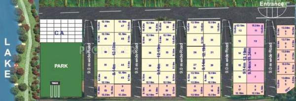 Images for Layout Plan of Willow Amrutha Lake View