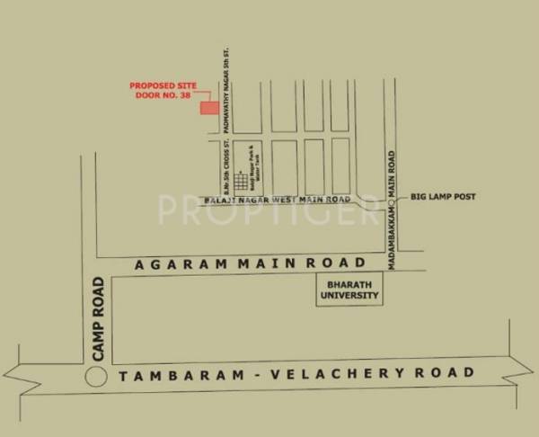 Images for Location Plan of Viswams Homes Srinivas Images for Location Plan of Viswams Homes Srinivas