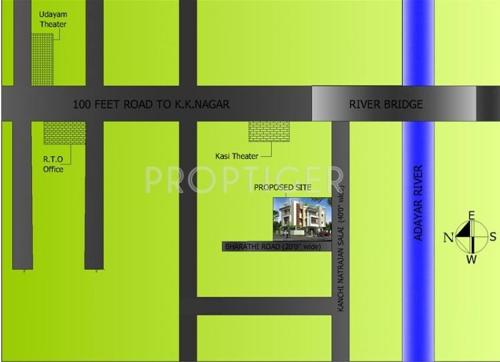 Images for Location Plan of Viswams Viswams