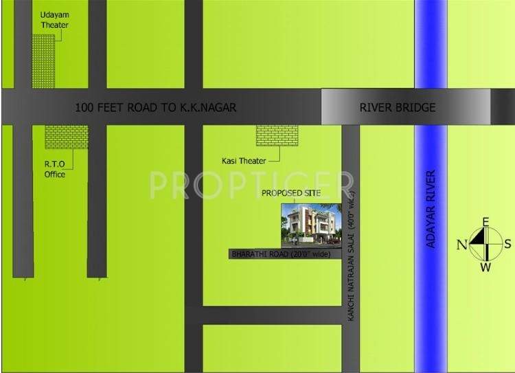 Images for Location Plan of Viswams Viswams