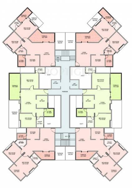 Images for Cluster Plan of Chintan Builder Floria