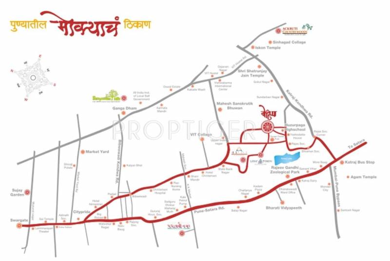 Images for Location Plan of Jairaj Group Moraya