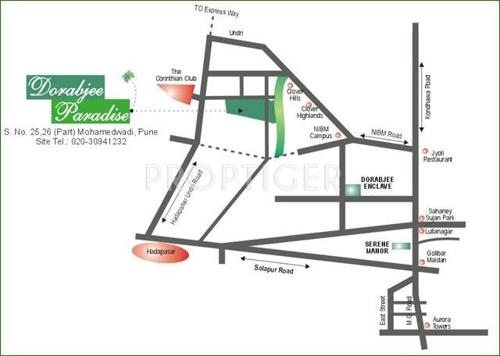 Images for Location Plan of Dorabjee Paradise paradise Images for Location Plan of Dorabjee Paradise