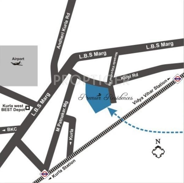 Images for Location Plan of HDIL Premier Residences