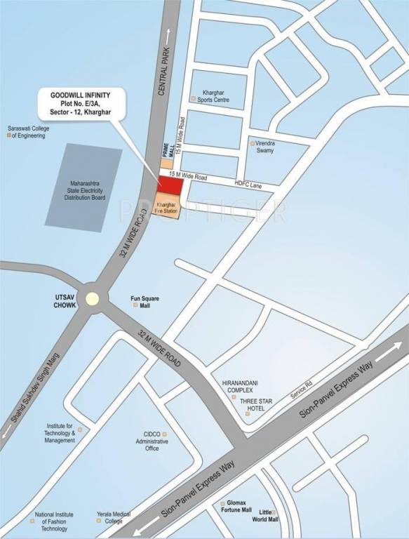  infinity Images for Location Plan of Goodwill Infinity