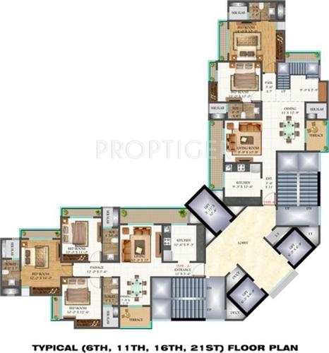  sky-suites Images for Cluster Plan of Harmony Sky Suites