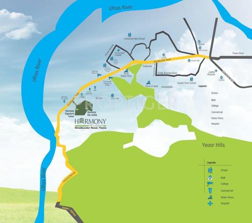  sky-suites Images for Location Plan of Harmony Sky Suites