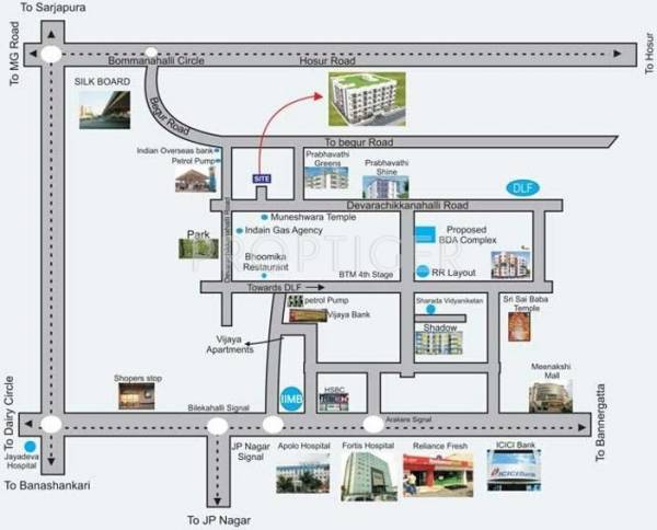 Images for Location Plan of Prabhavathi Towers