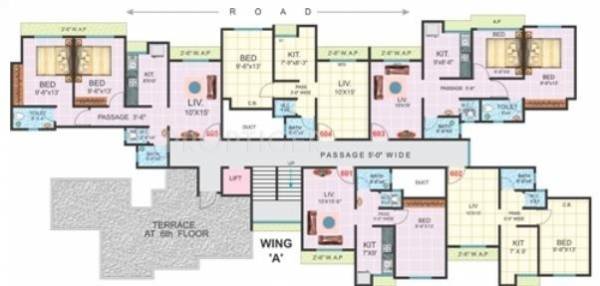 Images for Cluster Plan of Shivam Bhagyoday Heights