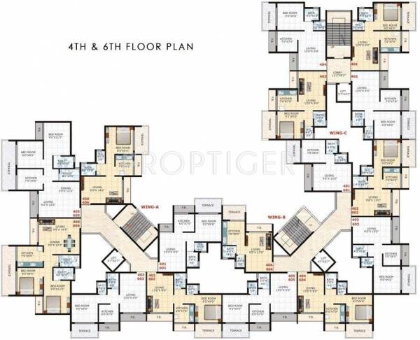 Images for Cluster Plan of Satpanth Kalash Residency