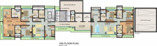 Images for Cluster Plan of Mayfair Kumkum Images for Cluster Plan of Mayfair Kumkum