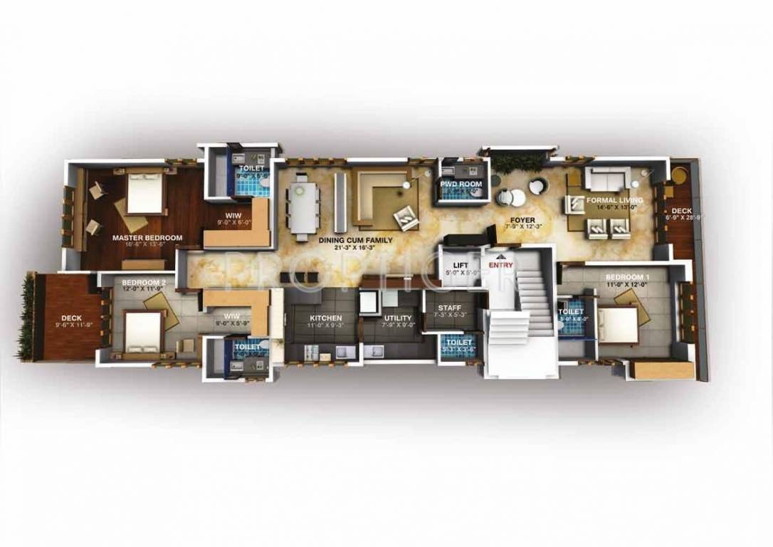 Images for Cluster Plan of Zahids East Ville