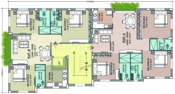 Images for Cluster Plan of Happy Happy Regency