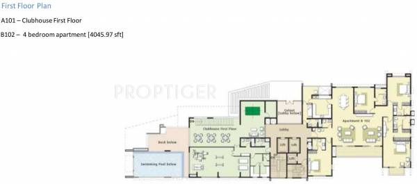 Images for Cluster Plan of Embassy Oasis