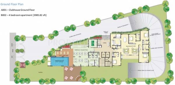Images for Cluster Plan of Embassy Oasis