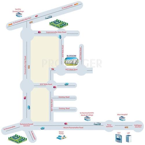  blossoms Images for Location Plan of Orchid Blossoms