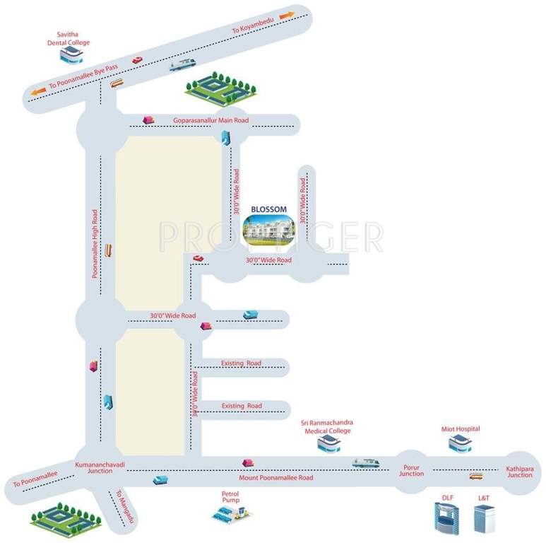  blossoms Images for Location Plan of Orchid Blossoms