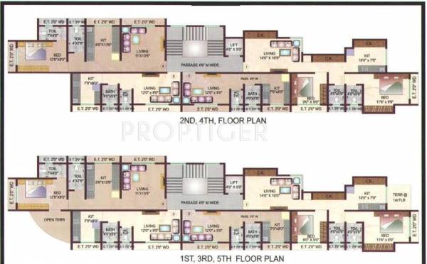 Images for Cluster Plan of Vishal Vyom Realty Shiv Paradise