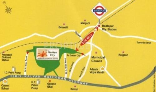  garden-city Images for Location Plan of Pranjee Garden City