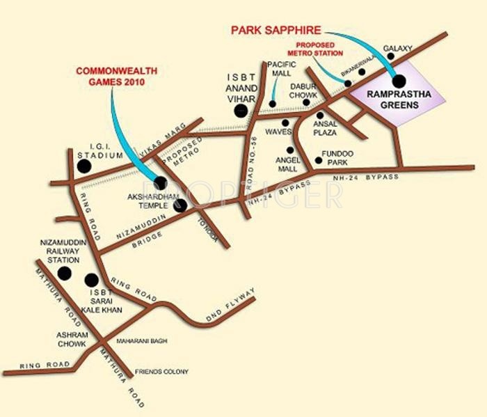  park-sapphire Location Plan