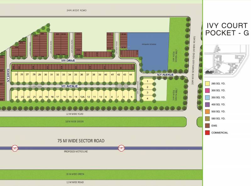 Images for Layout Plan of Puri Amanvilas