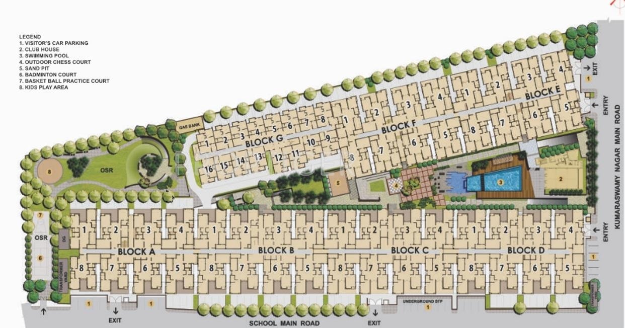 Ceebros Belvedere Layout Plan