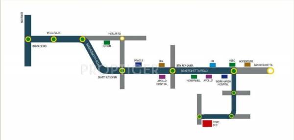 Delta Enclaves Forest Edge Location Plan