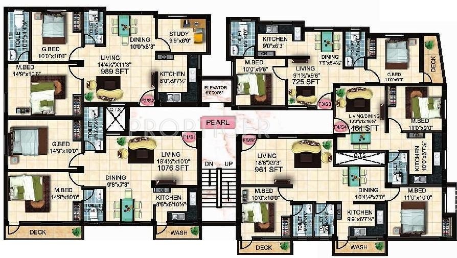 ethiraj Ruby Cluster Plan