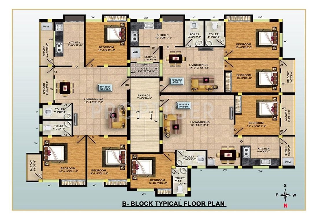 Images for Cluster Plan of RKN Diksha Flats