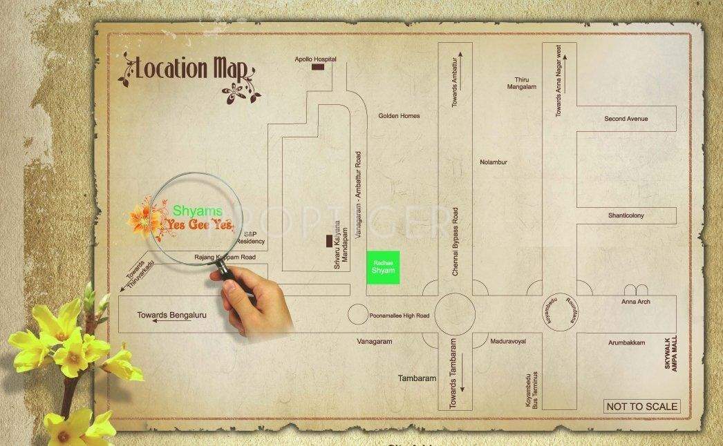  shyams yes gee yes Images for Location Plan of SP Shyams Yes Gee Yes