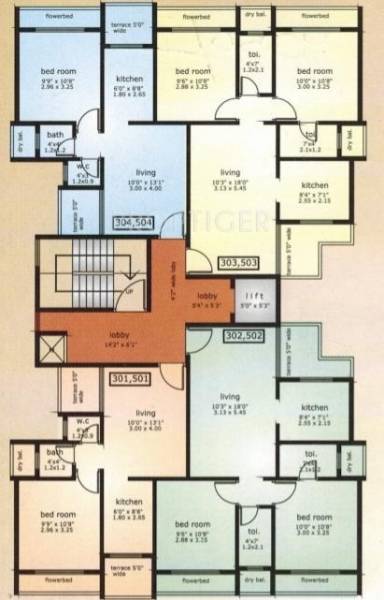 Images for Cluster Plan of Om Sai Srishti