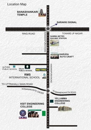  silverline Images for Location Plan of Shivaganga Silverline
