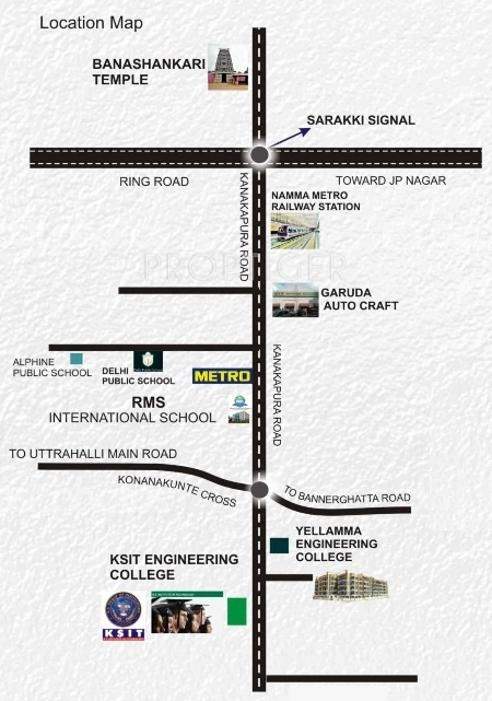  silverline Images for Location Plan of Shivaganga Silverline