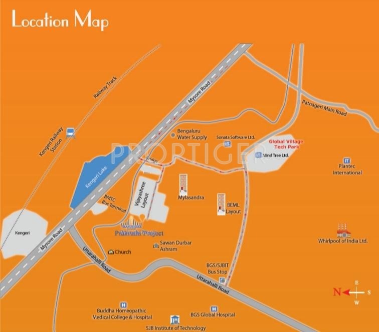  prakruthi Location Plan