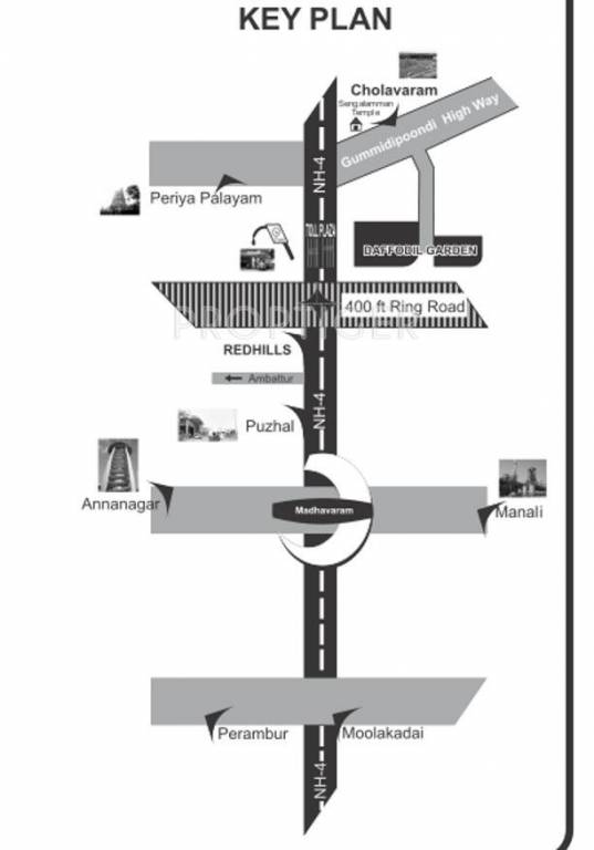 Images for Location Plan of Victory Daffodil Garden