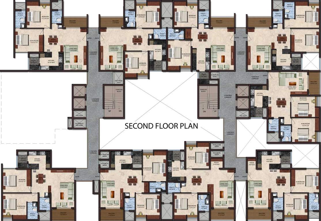 Images for Cluster Plan of Upscale Golden Lotus
