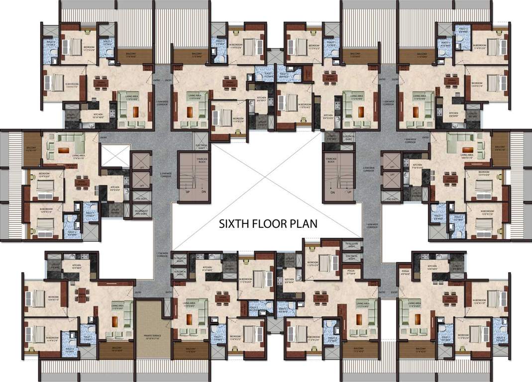 Images for Cluster Plan of Upscale Golden Lotus